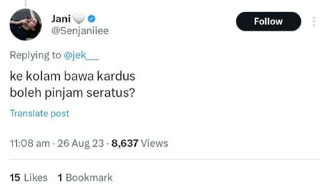 Pantun Pinjam Dulu Seratus Ala Warganet Kocak Semua