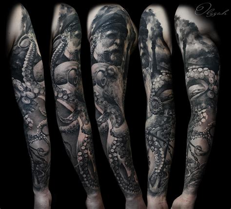 Octopus sleeve by Olggah on DeviantArt