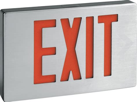 Exitca Cast Aluminum Exit Sign He Williams Inc