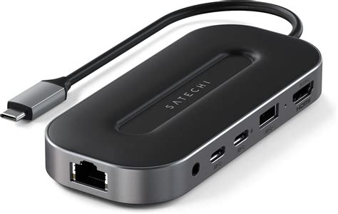 Satechi Adaptador Multipuerto USB4 6 En 1 Carga USB C PD Puerto De