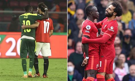 Sadio Mane Reveals What He Told Liverpool Team Mate Mohamed Salah After Afcon Final Daily Mail