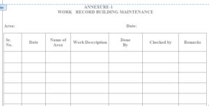 Sop For Building Maintenance Pharma Dekho