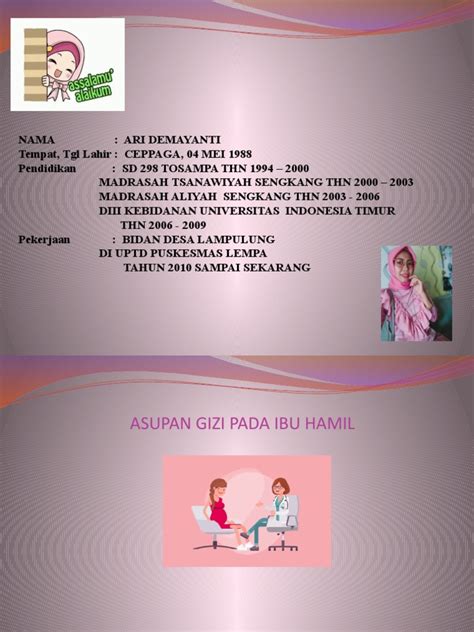 Asupan Gizi Ibu Hamil Pdf