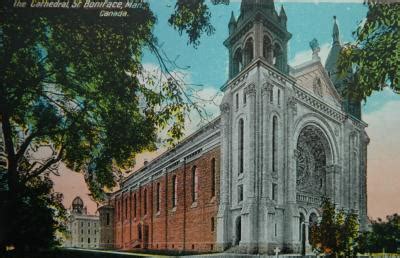 The Winnipeg Time Machine St Boniface Cathedral Fire