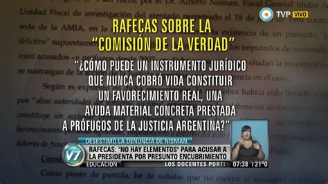 Visión 7 Rafecas desestimó la denuncia de Nisman YouTube