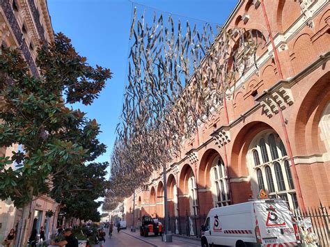 Toulouse L ombrière de la rue Alsace Lorraine démontée la mairie se