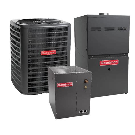 2 Ton 16 5 Seer2 Goodman Air Conditioner Gsxc702410 And 96 Afue 40 000