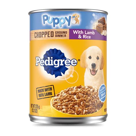 PEDIGREE® Wet Dog Food PUPPY® Complete Nutrition - Chopped Ground ...