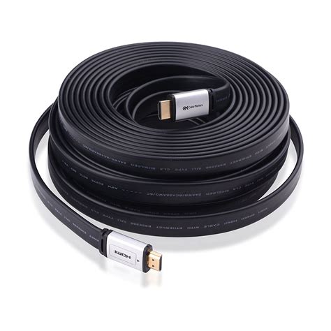 Cable Matters CL3 Rated In Wall Installation Flat High Speed HDMI