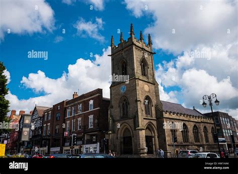 St Michaels Church In Chester That Is Now A Heritage Centre Stock Photo