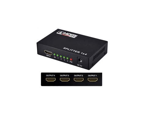 Divisor Splitter HDMI 1 Entrada x 4 Saídas COPEL ELETRONICA