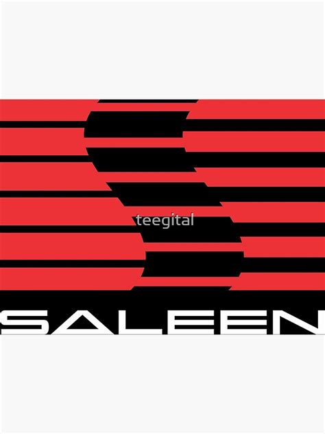 "Saleen Logo" Poster for Sale by teegital | Redbubble