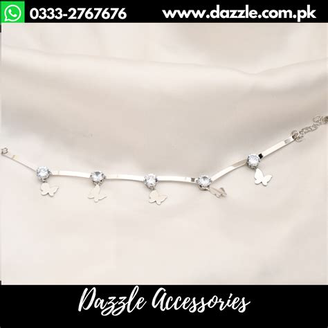 Silver Anklet for Girls - Dazzle Accessories