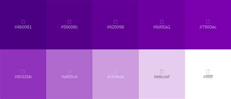 Esquema De Cores Paleta Tabela De Cores Css Roxo Azul 48 OFF