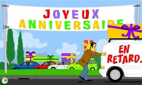 Carte Anniversaire En Retard Gratuite