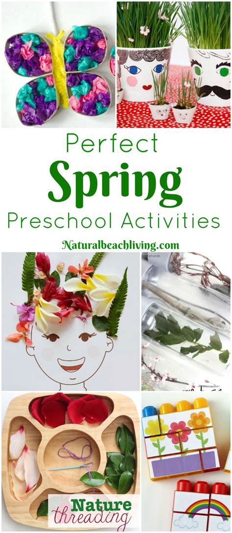 45 Spring Preschool Activities That Make Everyone Happy Natural Beach Living Spring