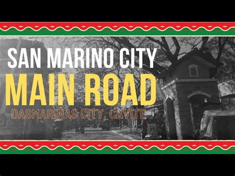 San Marino City Subdivision Main Road Brgy Salawag Dasmariñas