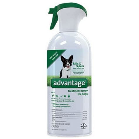 Advantage Flea And Tick Treatment Spray For Dogs 8 Oz