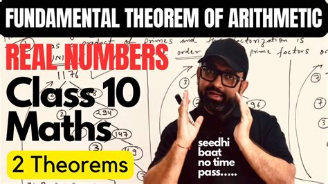 Fundamental Theorem Of Arithmetic How To Find Hcf Lcm Class 10 Ncert Class 10 Maths Theorems