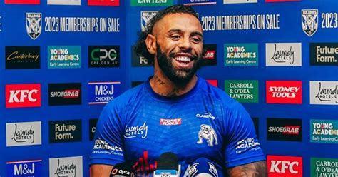 Josh Addo Carr Press Conference Round 6 V Rabbitohs Bulldogs