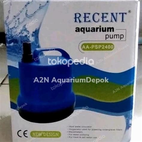 Jual Pompa Celup Kolam Aquarium RECENT AA PSP 2400 Naik Ke Atas 3 5m