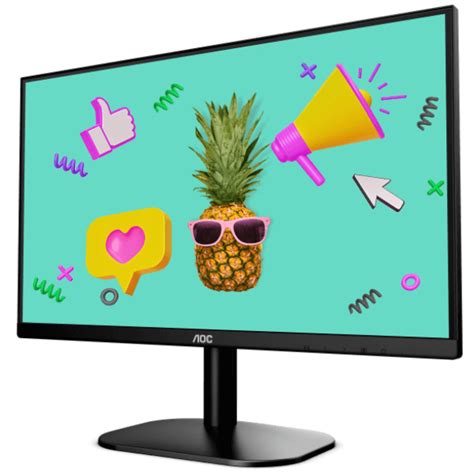 Aoc B Xhm Inch Va Fhd Hz Flat Monitor Midas Computer Center