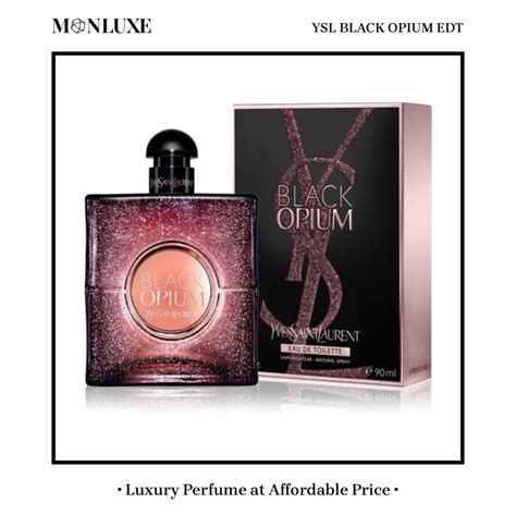 jual ysl black opium edt ml shopee indonesia
