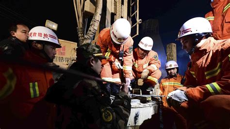 Miners Rescued In China After Days Underground The Two Way Npr