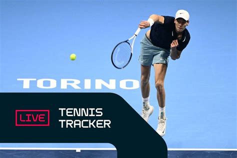 Tennis Tracker ATP Finals Sinner Batte De Minaur 6 3 6 4 Fritz