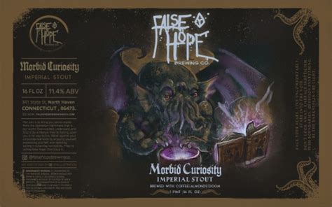 Morbid Curiosity - False Hope Brewing - Untappd