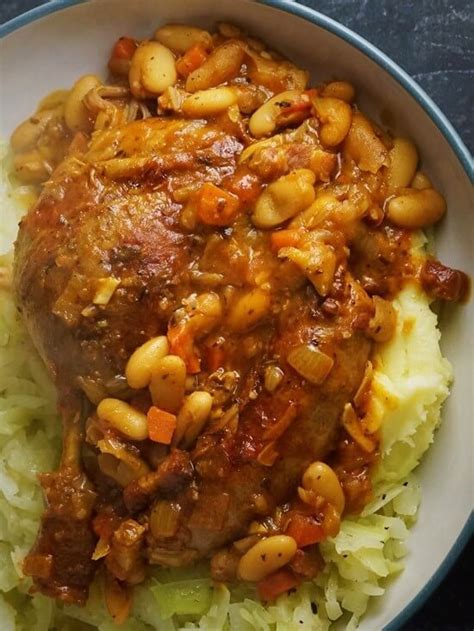 Cassoulet Style Bean Stew Recipe Moorlands Eater