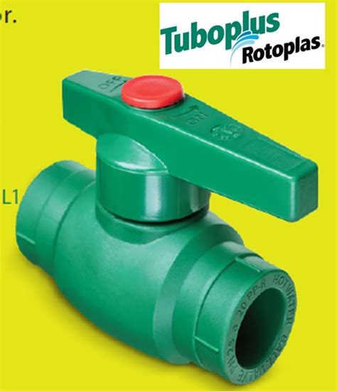 Valvula Esfera Ppr Tuboplus De Mm Original Nuevas