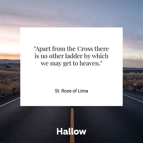 St Rose Of Lima Quote Hallow