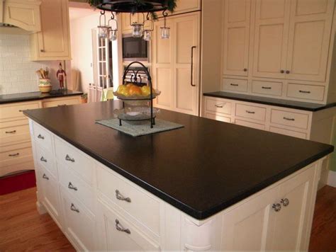 Cambrian Black Leather Finish Granite Countertops Cost Reviews