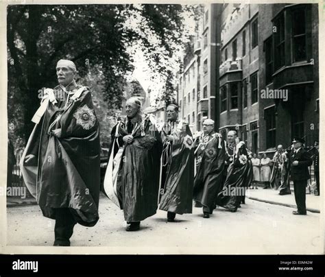 May 05, 1953 - Coronation Rehearsal at Westminster Abbey.. Peers In ...