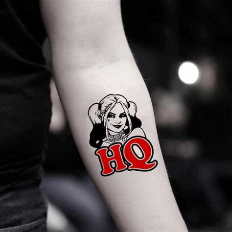 Harley Quinn Logo Tattoo