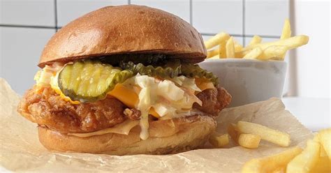 Hayden Quinn S Nashville Hot Fried Chicken Burger Recipe Fried Chicken Burger Chicken