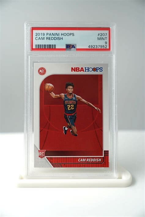 Panini Nba Hoops Cam Reddish Psa Mint Rookie Rc Ebay