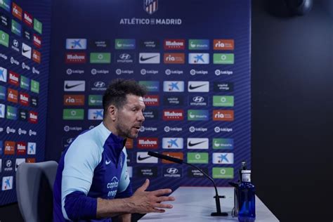 Rueda De Prensa De Simeone En Directo