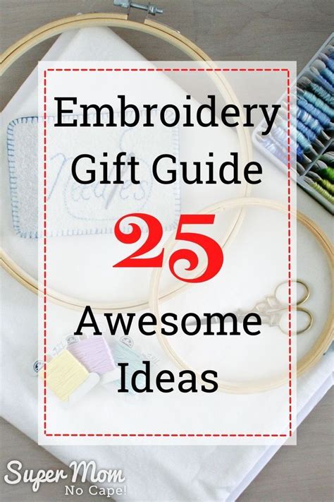 Machine Embroidery Gift Ideas To Make Give Artofit