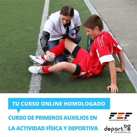 Curso De Primeros Auxilios En Actividades Deportivas Homologado