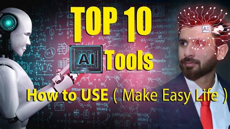 Top 10 Ai Tools You Dont Know 2023 Eit Computer Institute Youtube