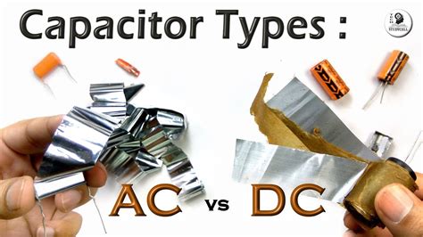 Ac And Dc Capacitor Types With Electrolytic Tantalum Plastic Film