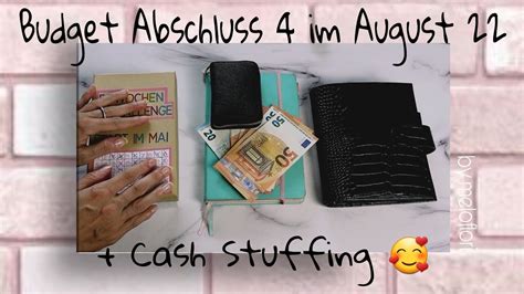 Budgeting I Wochenabschluss Und Endlich Wieder Zusatzeinnahmen Cash