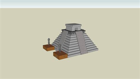 Aztec Temple In Tenochtitlan 3d Warehouse