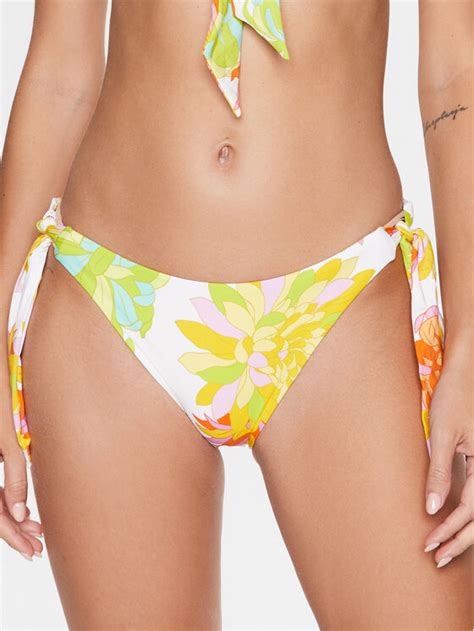 Seafolly Dół od bikini Palm Springs 40683 703 Żółty Modivo pl