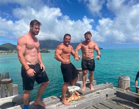 Chris Hemsworth And Liam Hemsworth Break Instagram With Shirtless Pics