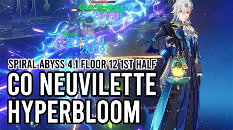 C Neuvillette Hyperbloom Ft Archons Spiral Abyss Floor