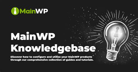 Getting Started With Mainwp Mainwp Knowledgebase