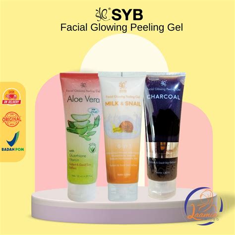 Jual Syb Facial Glowing Peeling Gel Aloe Vera Shopee Indonesia